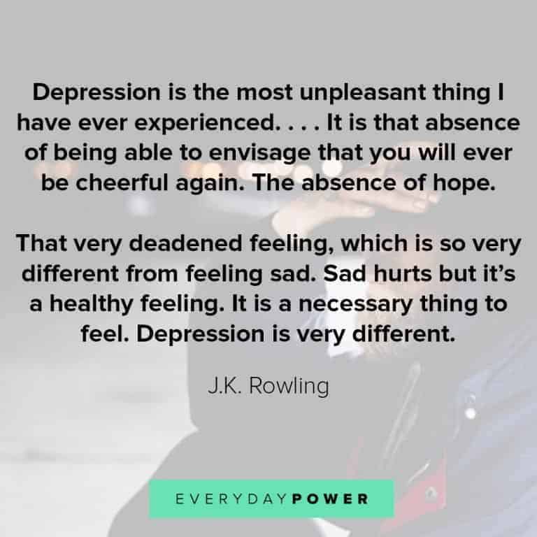 300 Depression Quotes | Inspirational Sayings on Feeling Down