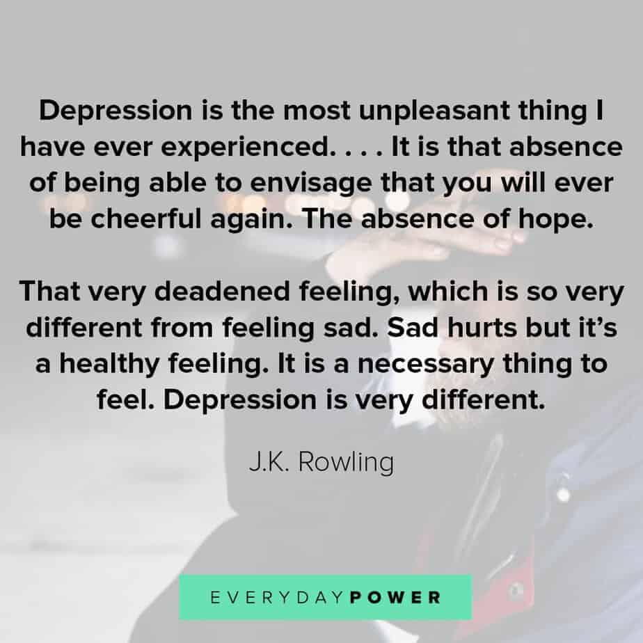 300 Depression Quotes Inspirational Sayings On Feeling Down