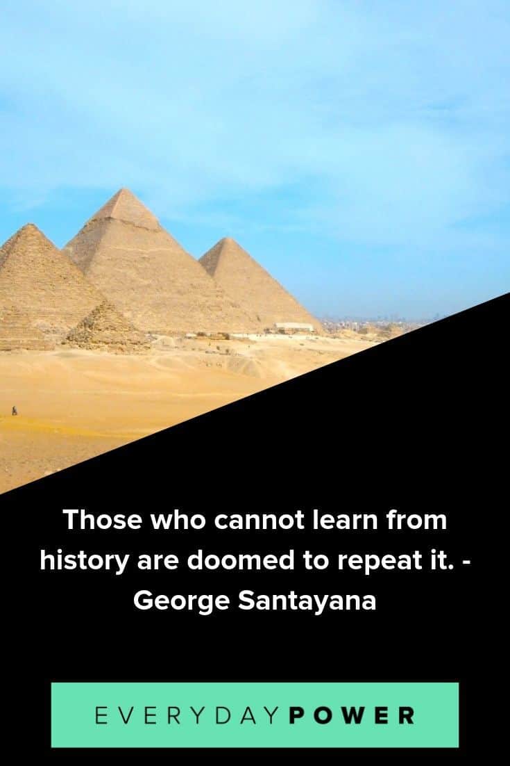 inspirational quotes about history