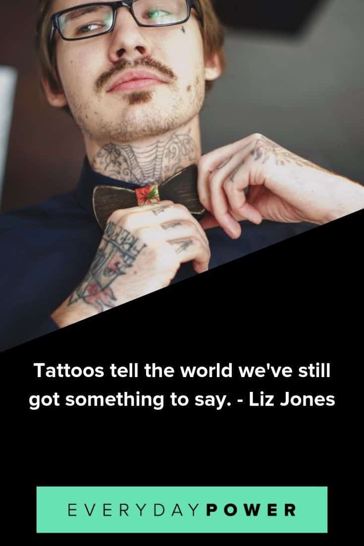 Tattoo quotes celebrating body art