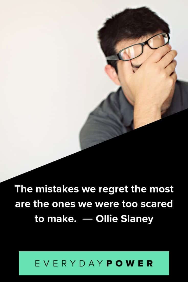 Mistake quotes that will inspire you to make good decisions for your goals and dreams