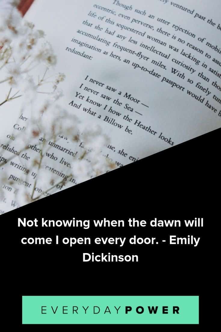 Emily Dickinson quotes that will inspire you to slow down and see the world in a new light