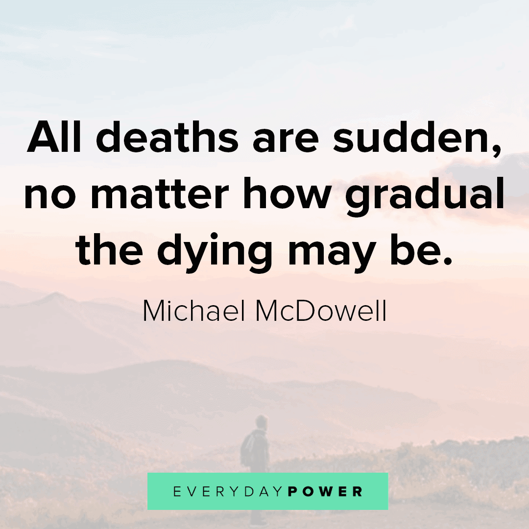 quotes about dying