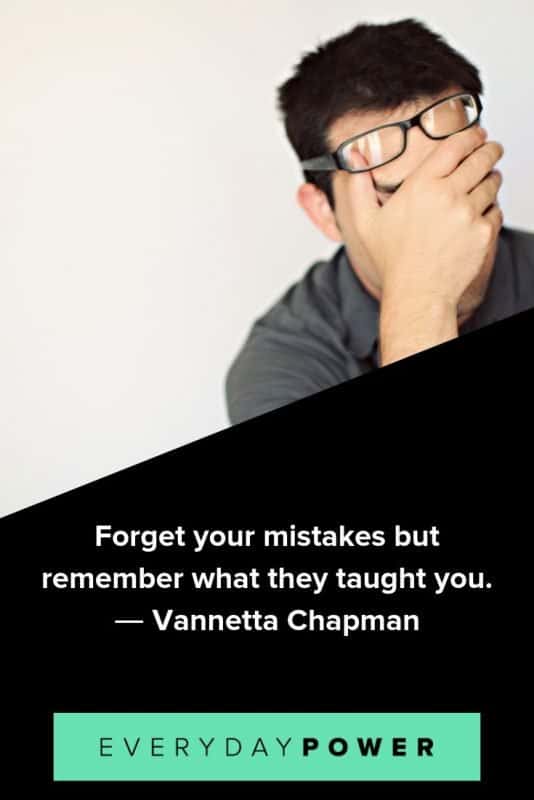 Mistake Thoughts 70 Mistake Quotes To Help You Bounce Back