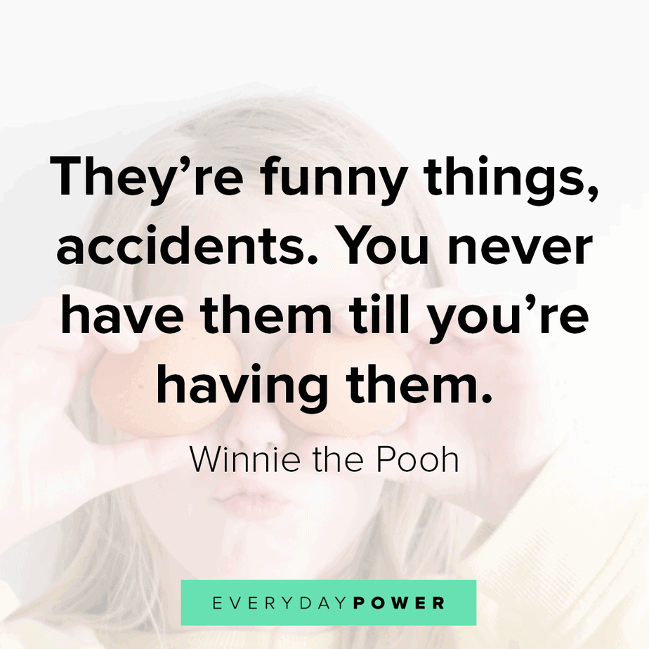 Winnie the Pooh about accidents