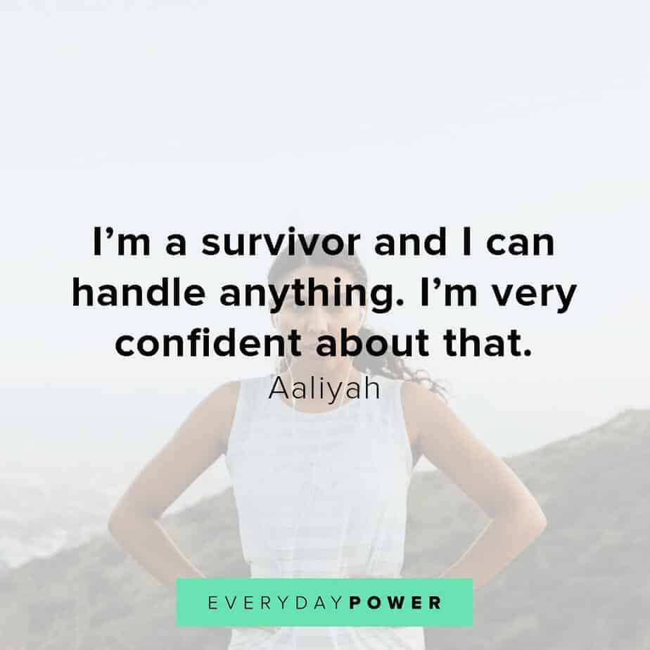 Aaliyah Quotes on confidence