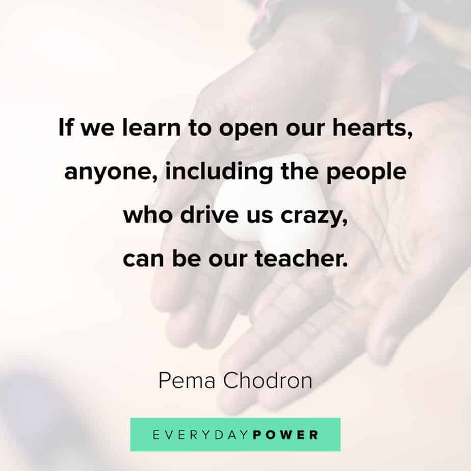 Anxiety Quotes on opening our hearts