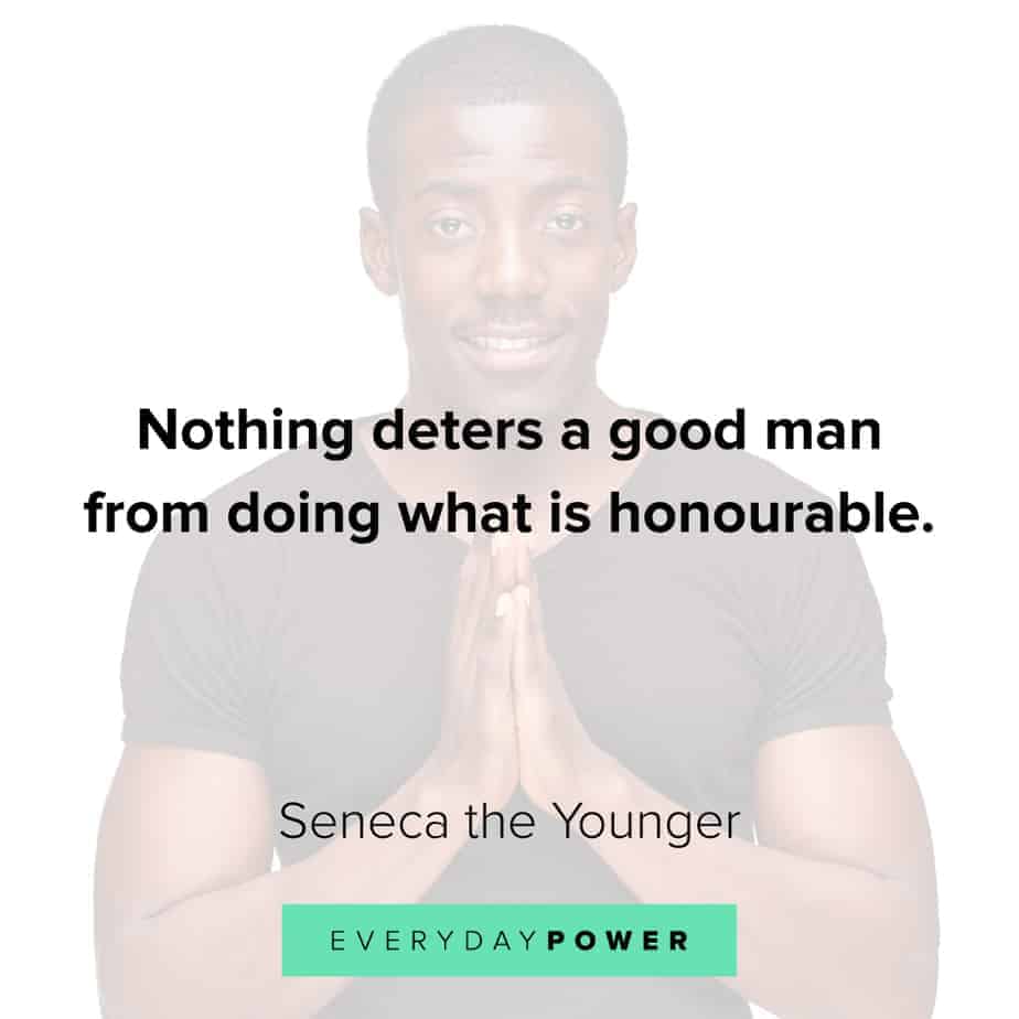 Good Man Quotes about honour
