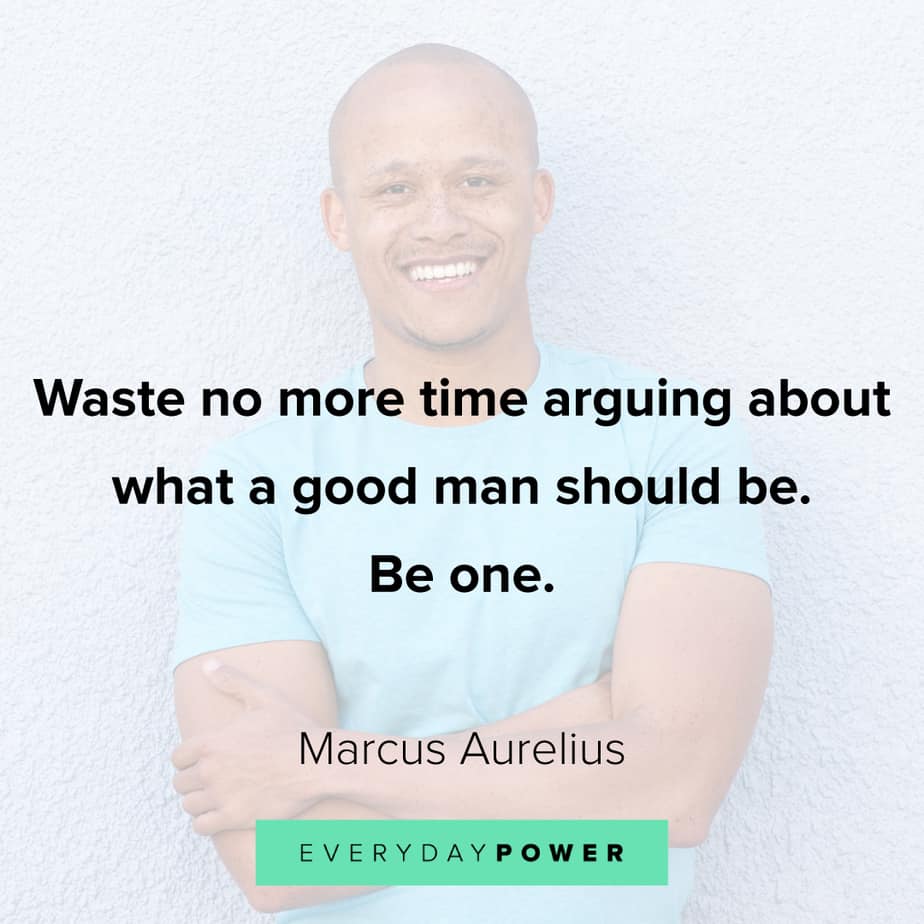 Good Man Quotes about time