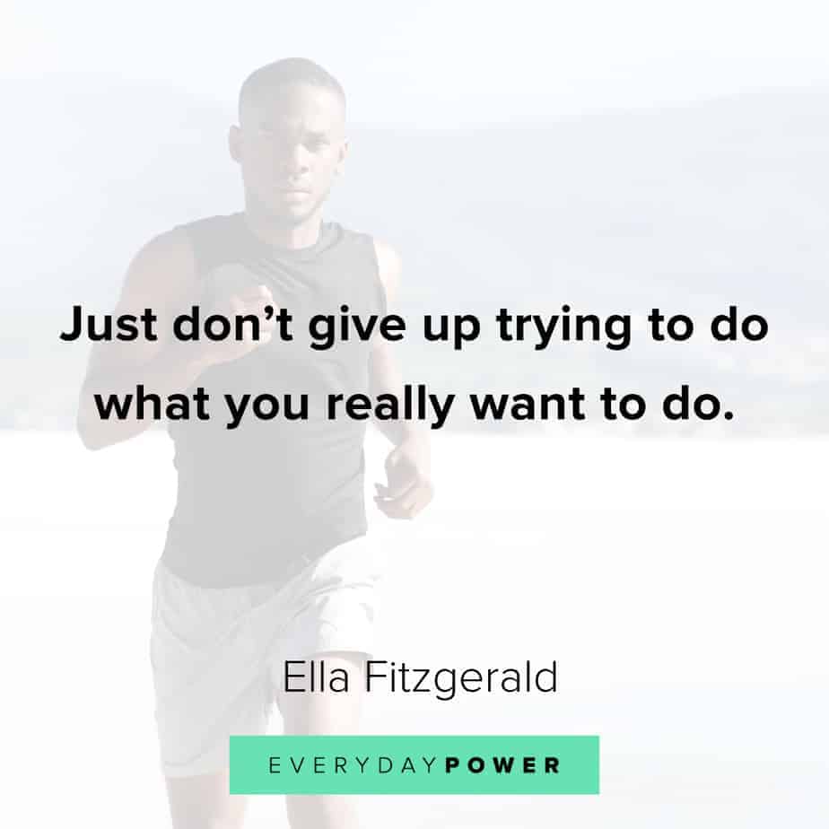 Graduation Quotes on giving up