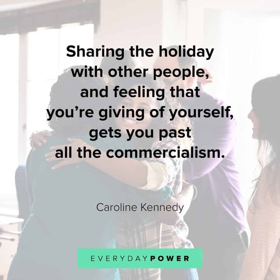 Happy Holidays Quotes about sharing