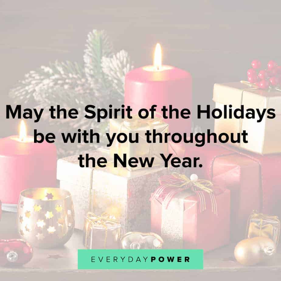 Happy Holidays Quotes for new year