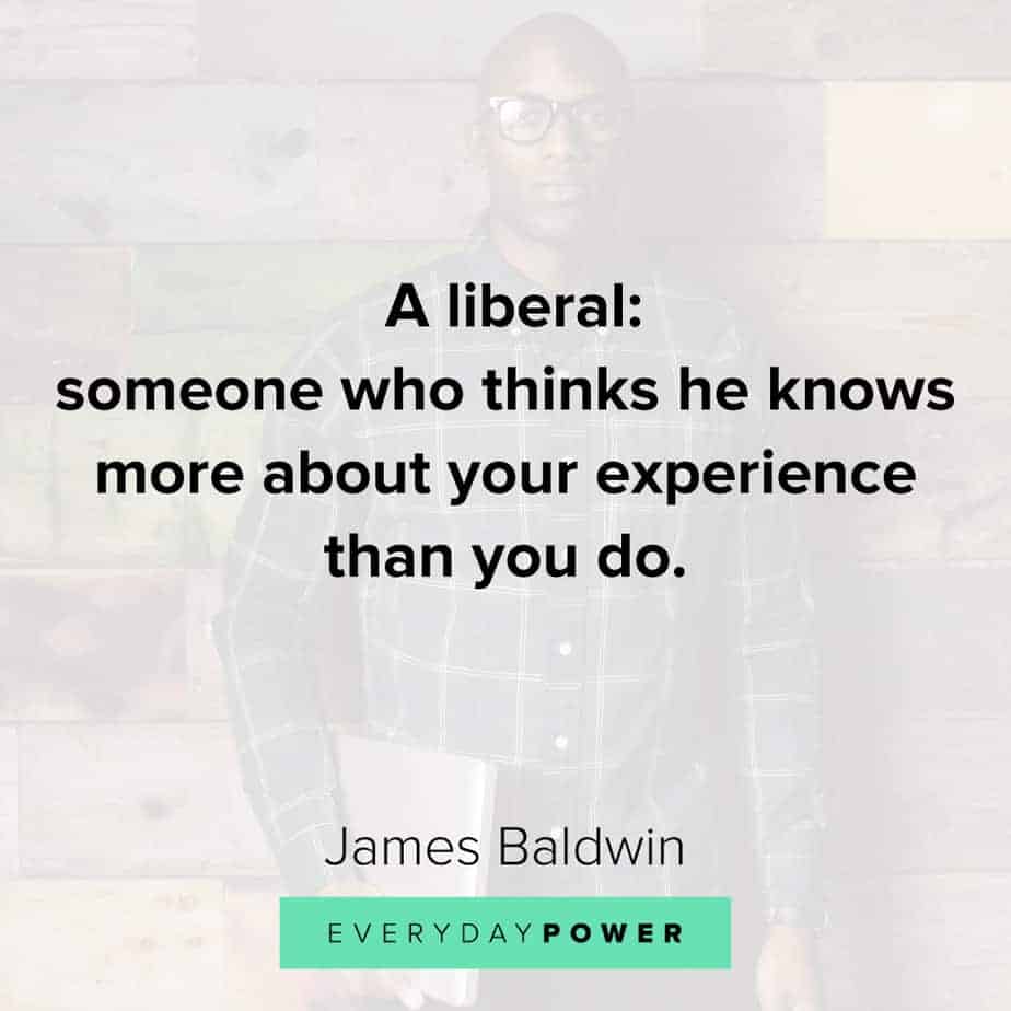 James Baldwin quotes on liberty