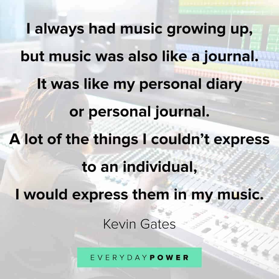 Kevin Gates Quotes on growing up