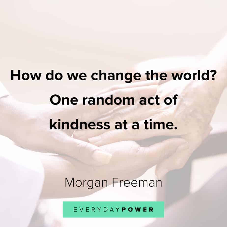 Morgan Freeman Quotes﻿ on changing the world