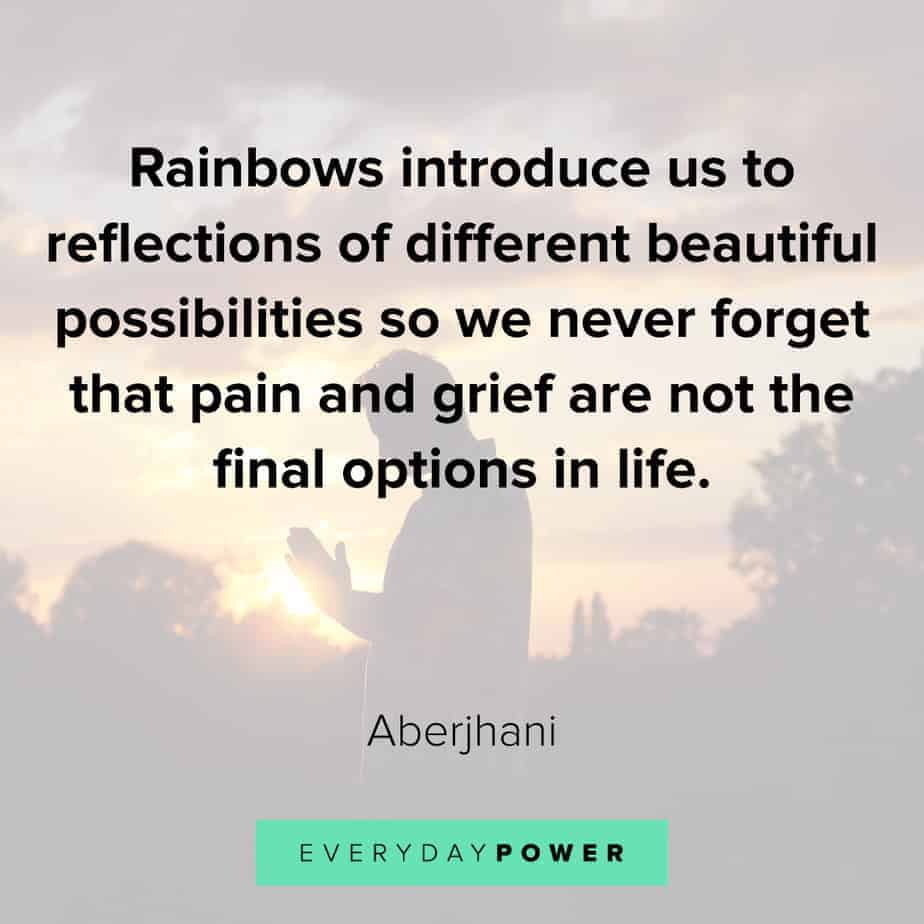 Rainbow quotes about possibilities