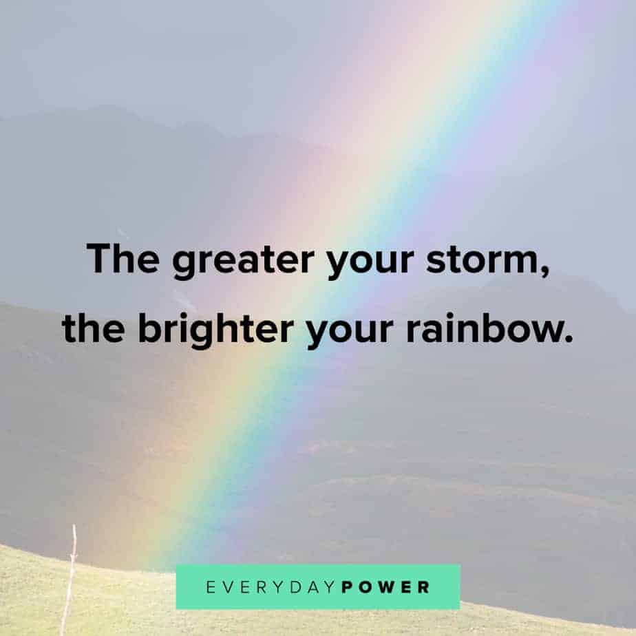 105 Rainbow Quotes Celebrating Hope After A Storm 2021