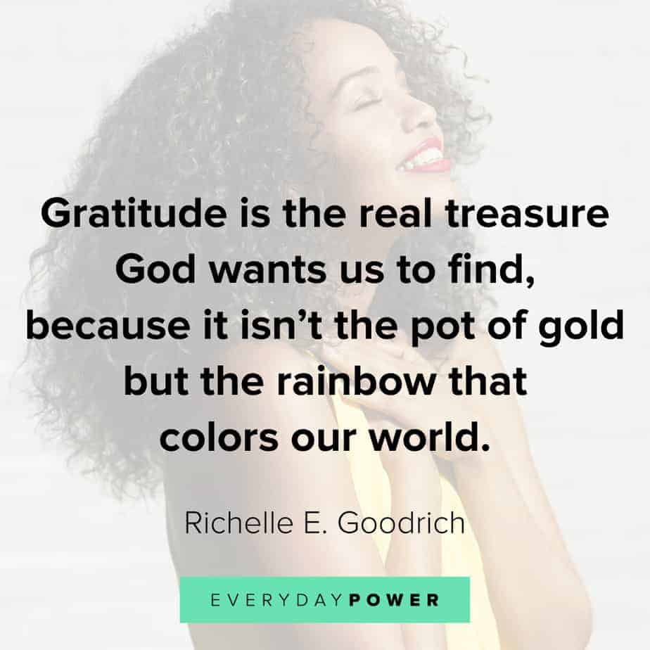 Rainbow quotes about gratitude