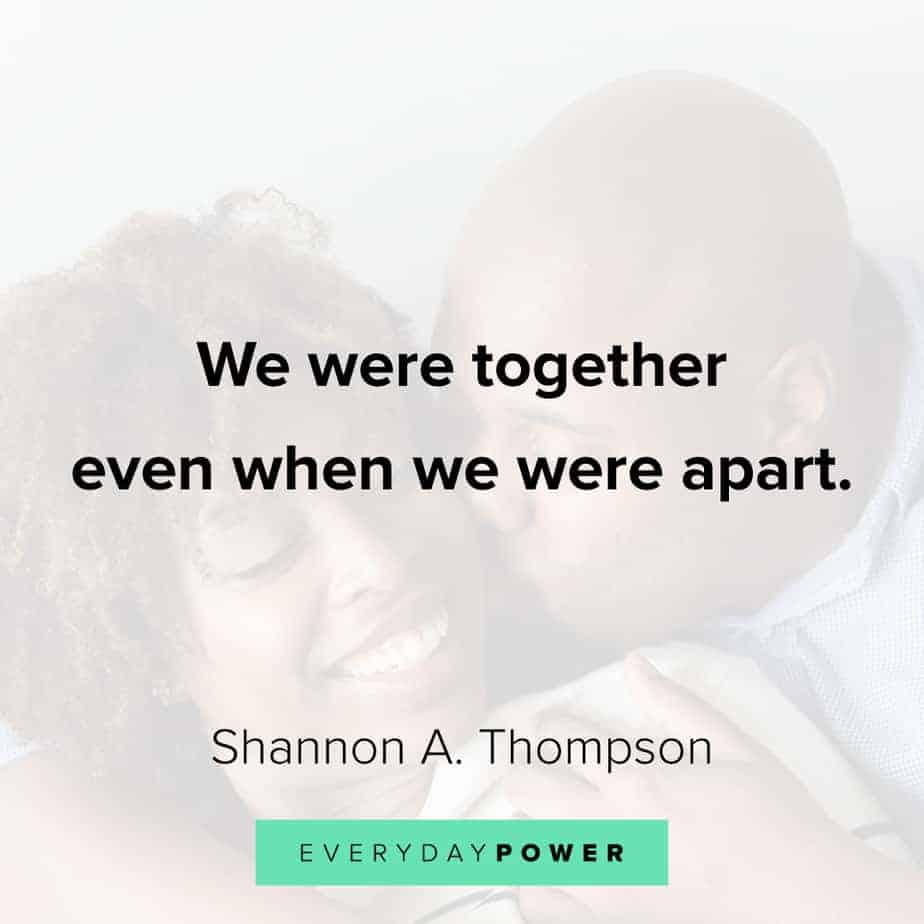 Relationship Quotes on being together