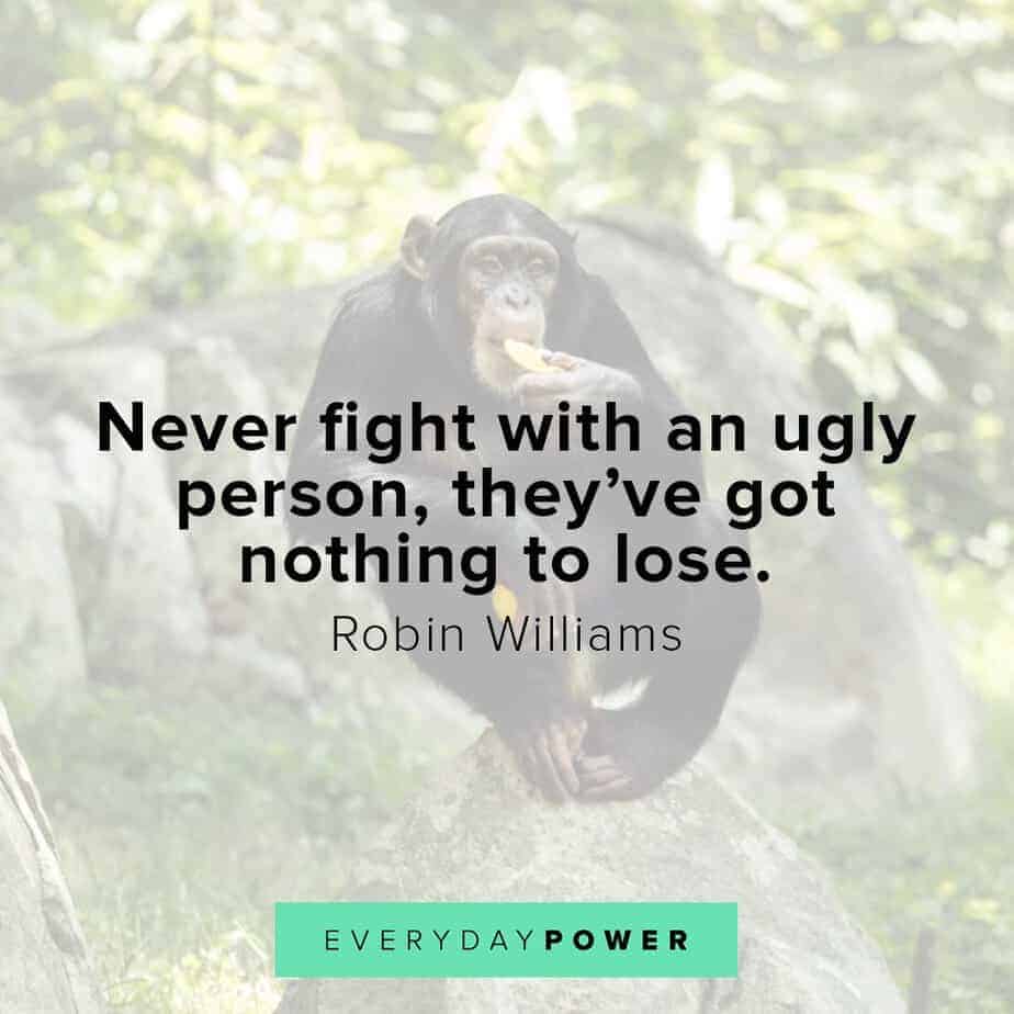 Robin Williams quotes on losing
