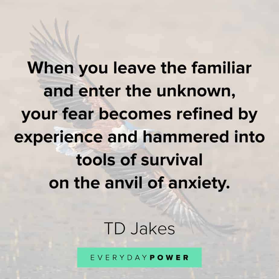 TD Jakes Quotes about fear
