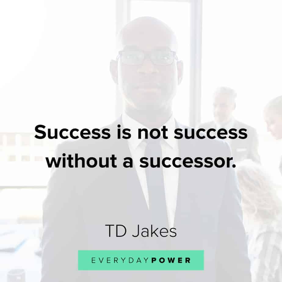 TD Jakes Quotes about determination