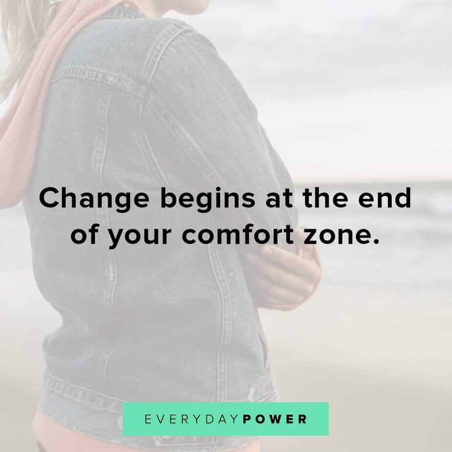 Thursday Quotes about comfort zone