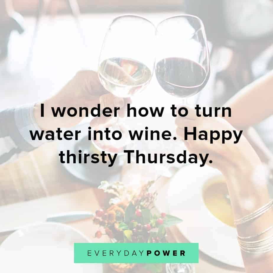Thursday Quotes about water