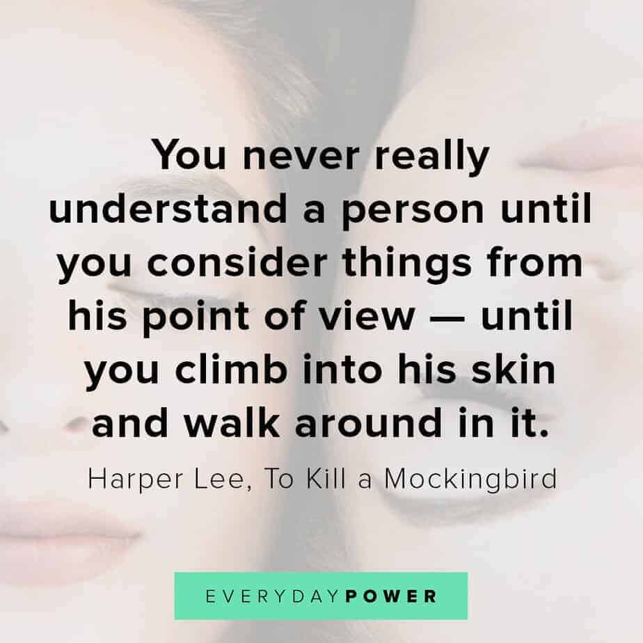 To Kill a Mockingbird Quotes on understanding people