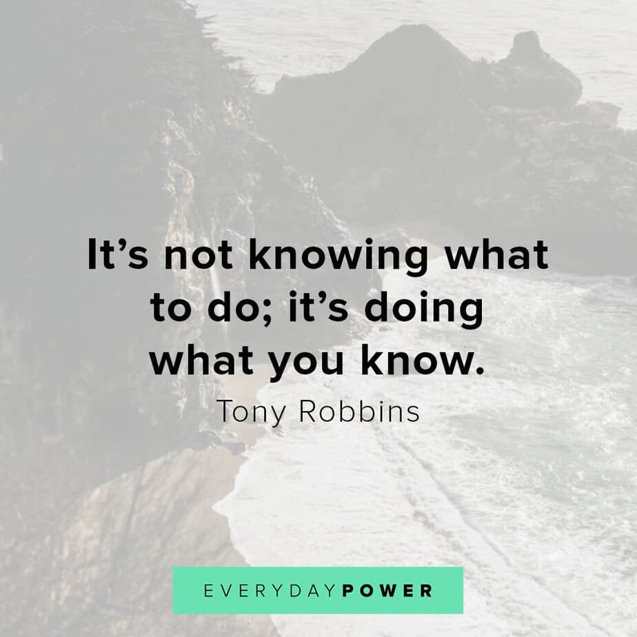 Tony Robbins quotes to inspire success