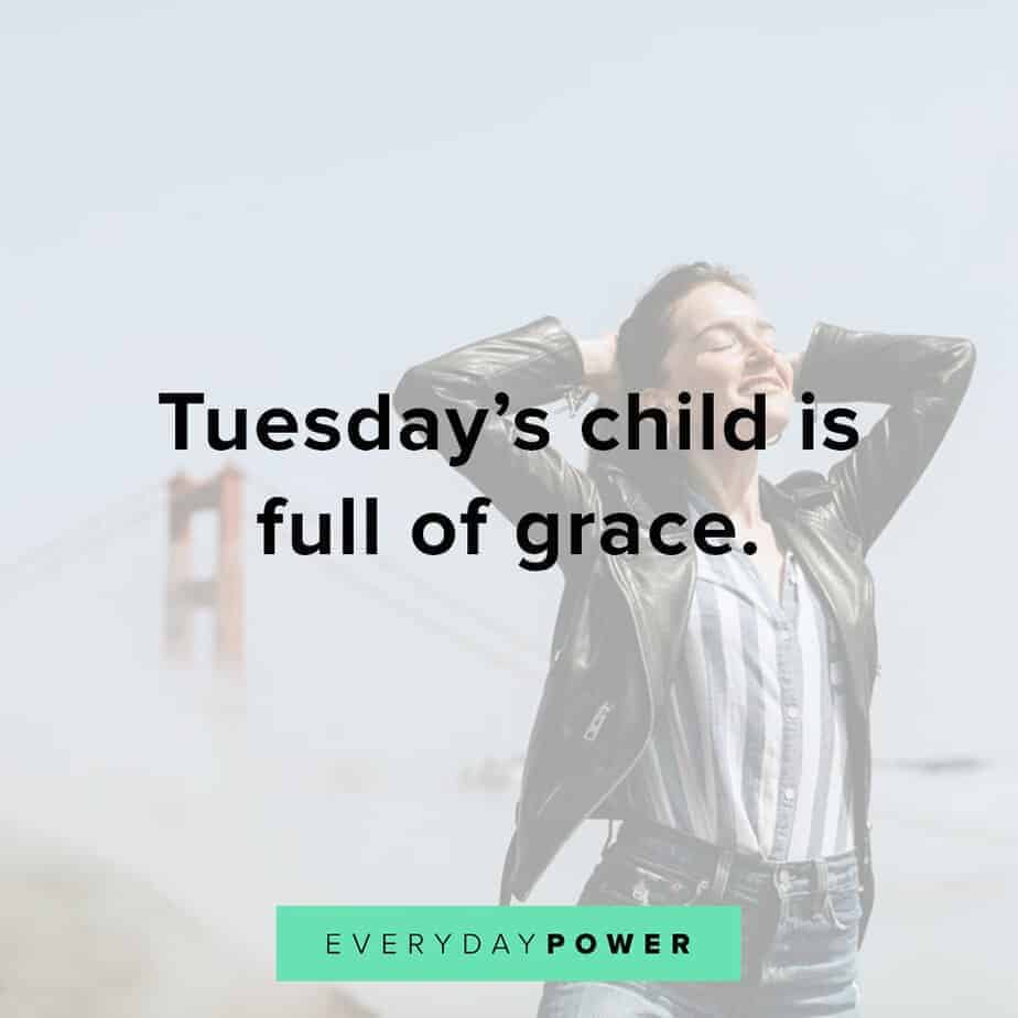 Tuesday quotes about grace