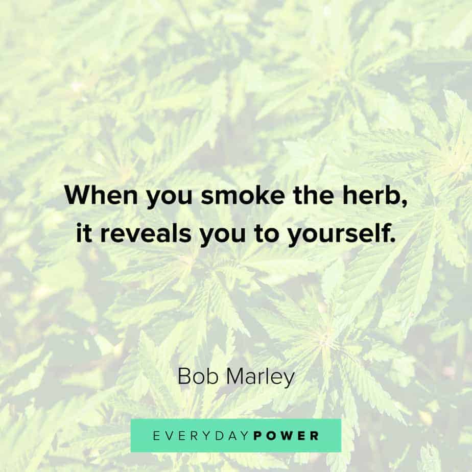 Weed Quotes about revelation
