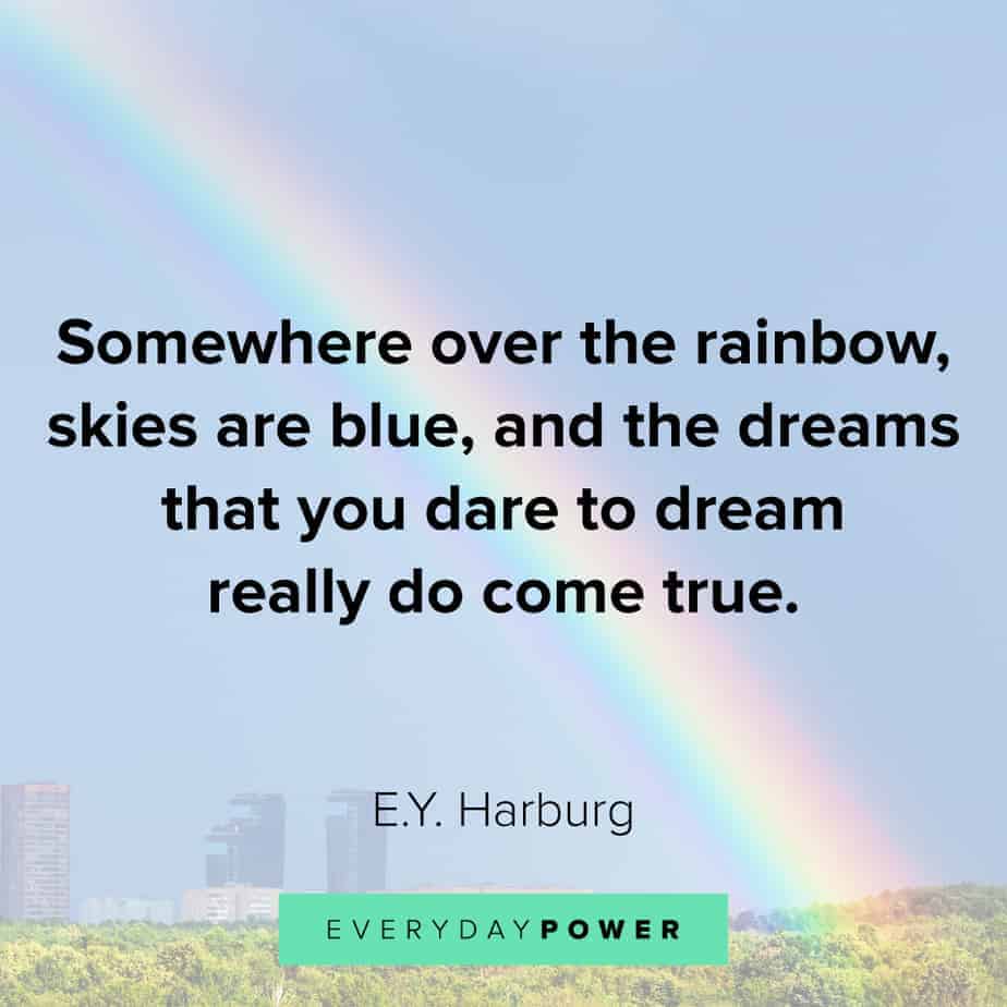 Rainbow quotes to inspire you