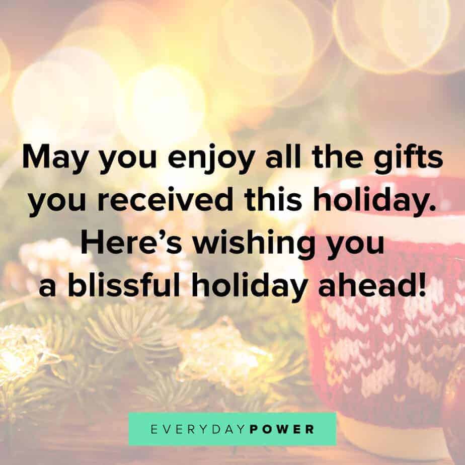 happy holiday quotes and sayings