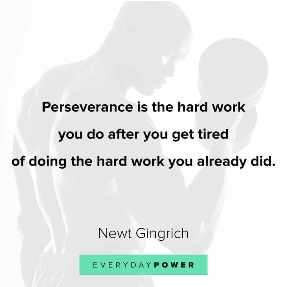 giving up quotes about perseverance