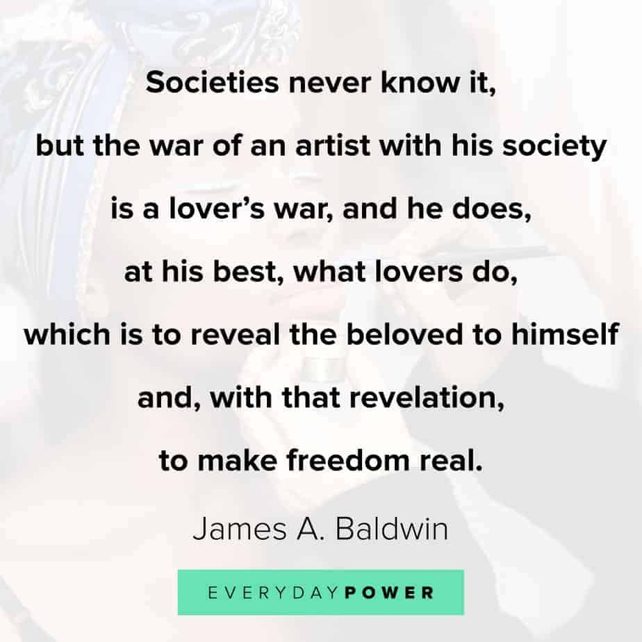 james baldwin quotes on society