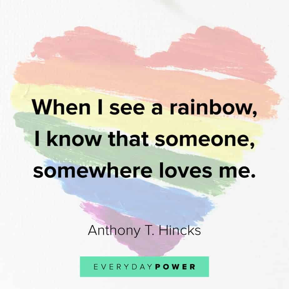 Rainbow quotes about love