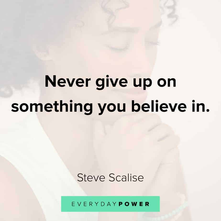 never give up quotes about self belief
