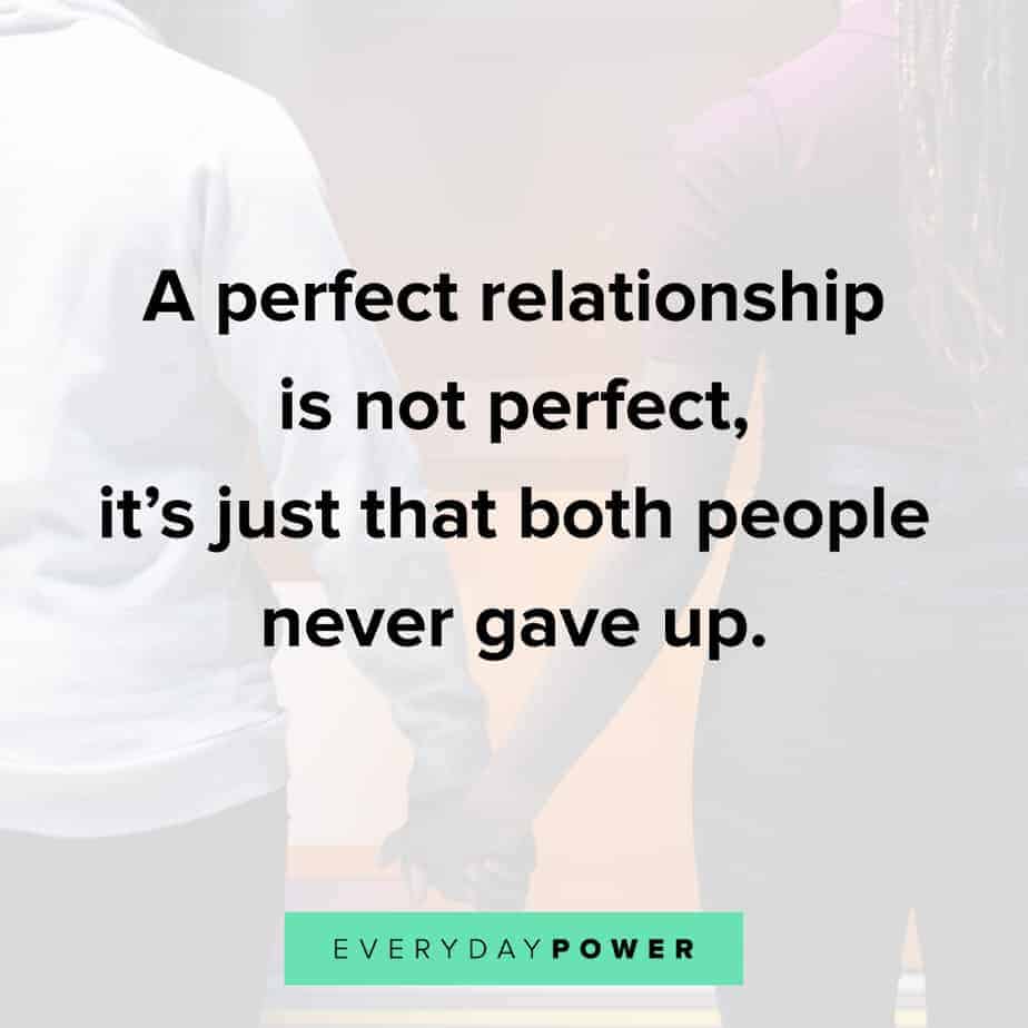 Relationship Quotes about not giving up