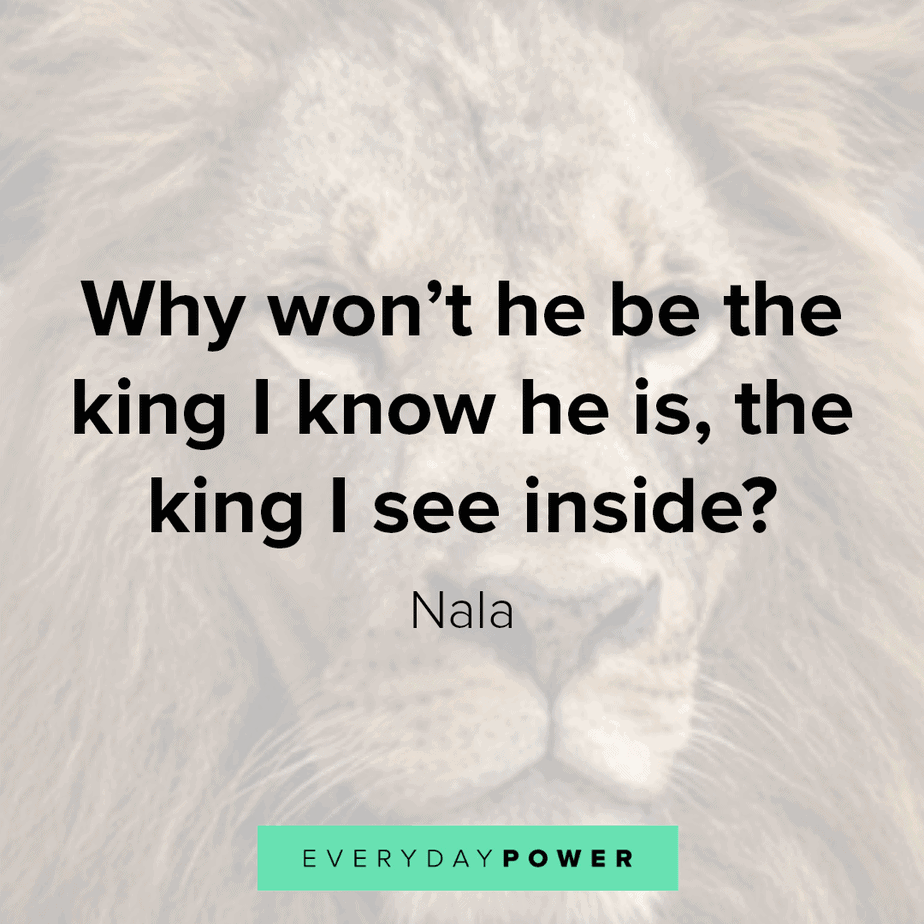 lion king quotes on being who you are