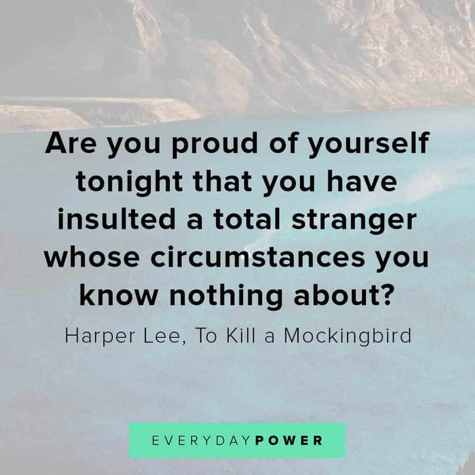 To Kill a Mockingbird Quotes about strangers