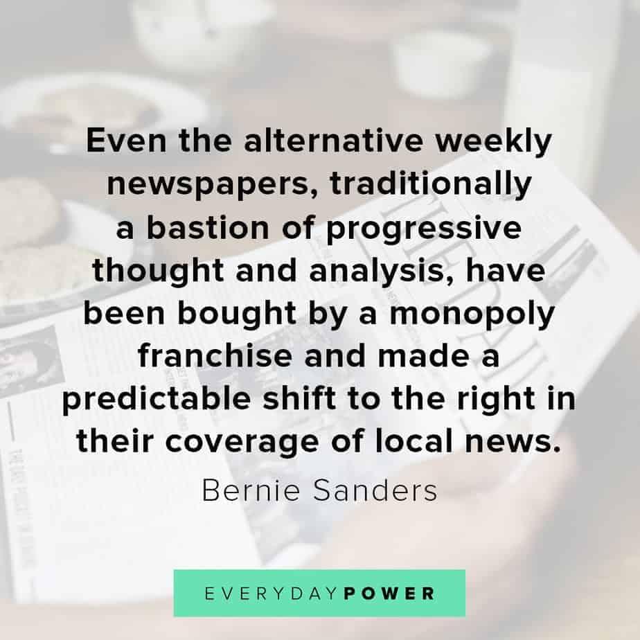 Bernie Sanders quotes on progress