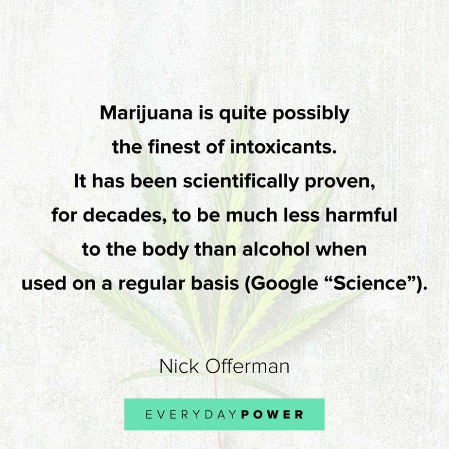 Weed Quotes about science