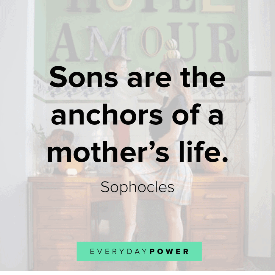 lovely Mother and Son Quotes