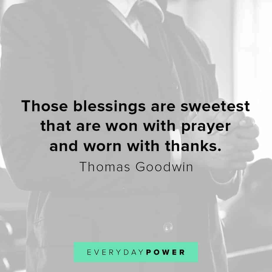 Blessed quotes about prayer