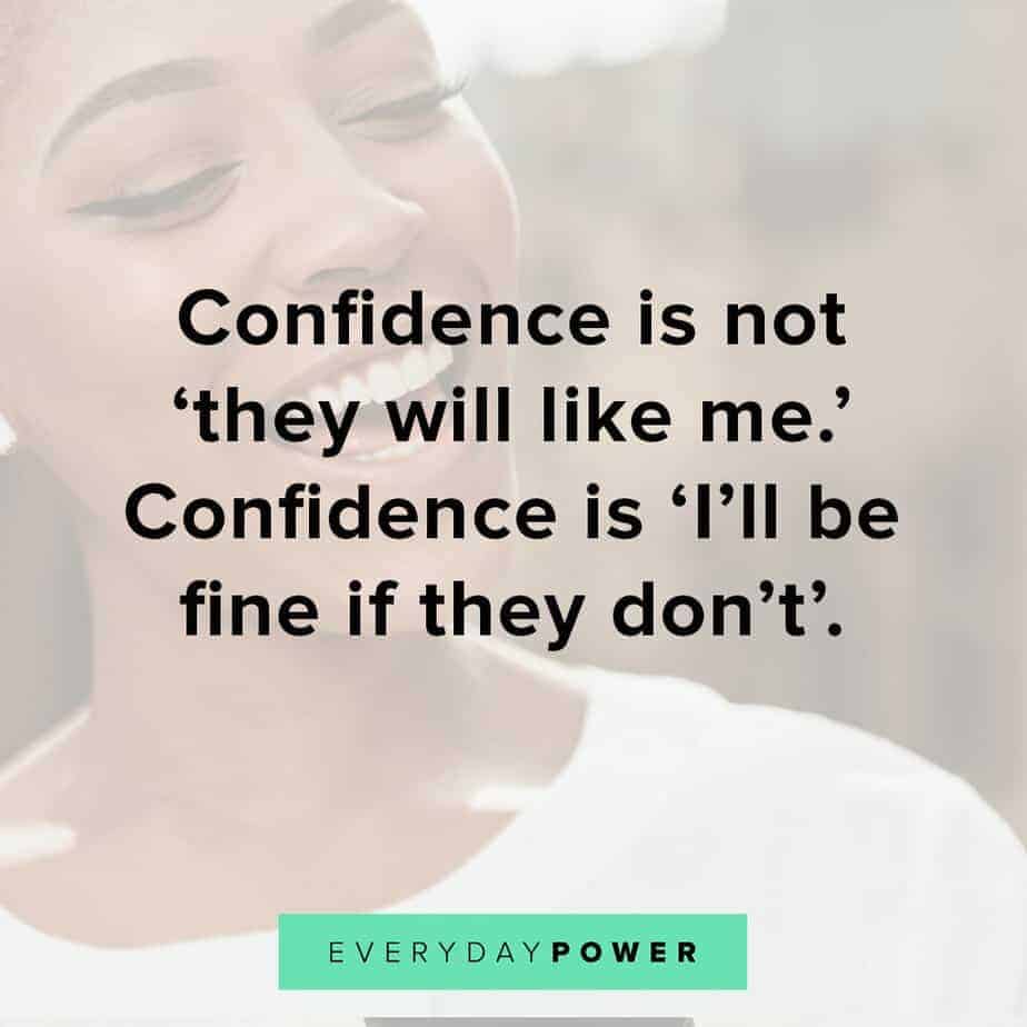 selfie quotes and captions on confidence