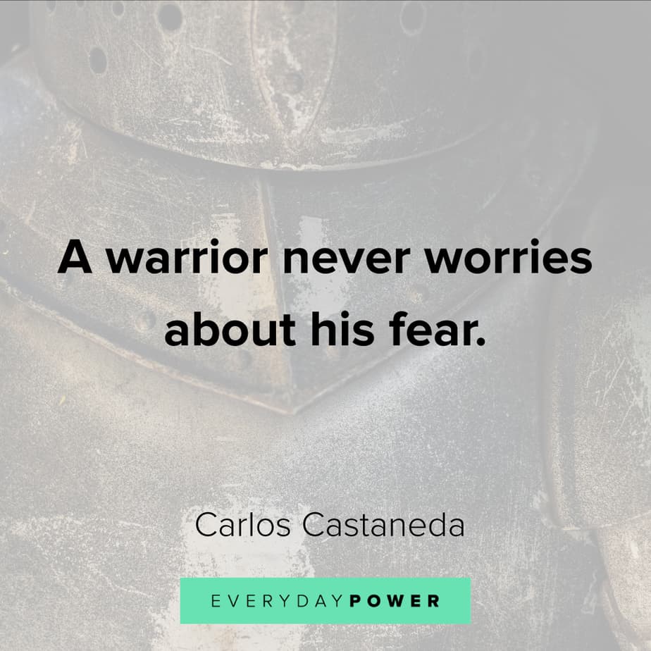 warrior quotes about worry