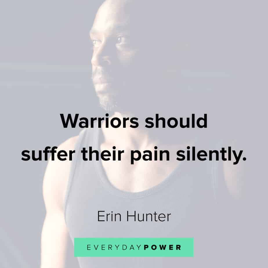 warrior quotes about pain