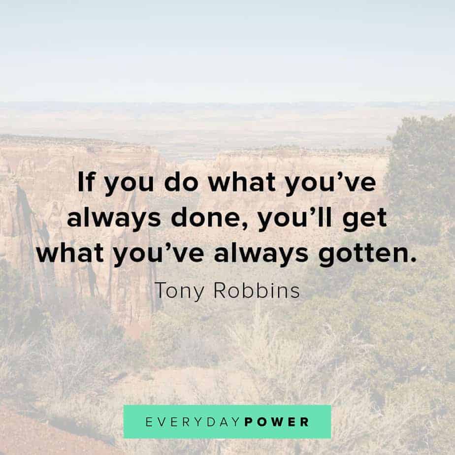 Tony Robbins quotes on behavior