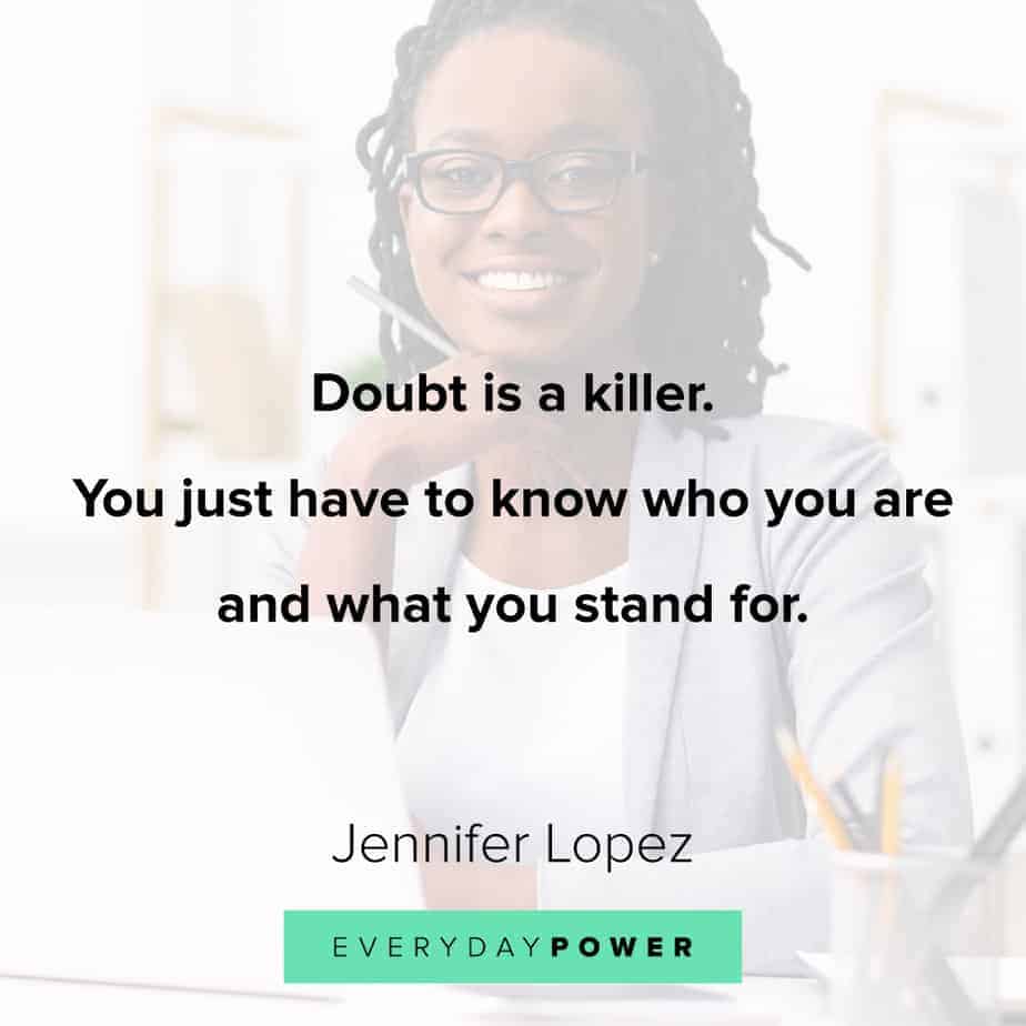 Inspirational quotes for women about self doubt